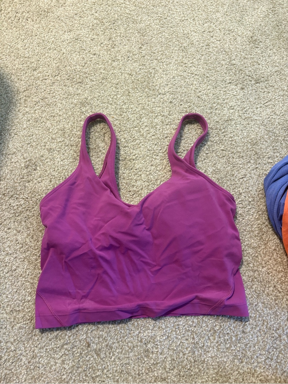lululemon athletica Magenta Wireless Bralette